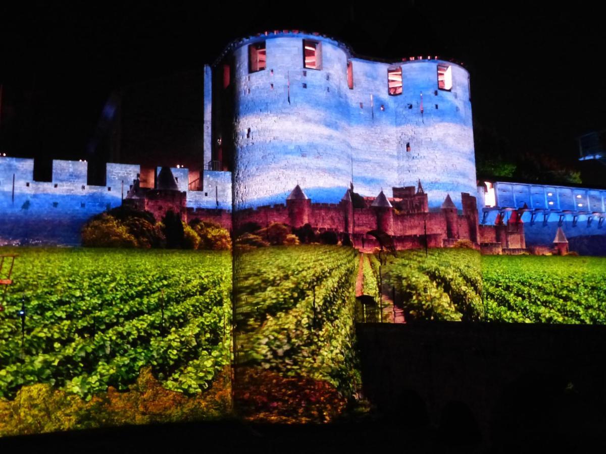 Maison Des Remparts Nichee Sous La Cite Carcassonne Exterior photo